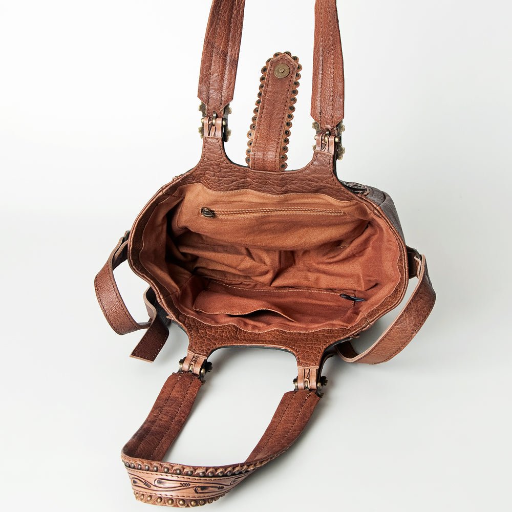 American Darling Hand Tooled Genuine Leather