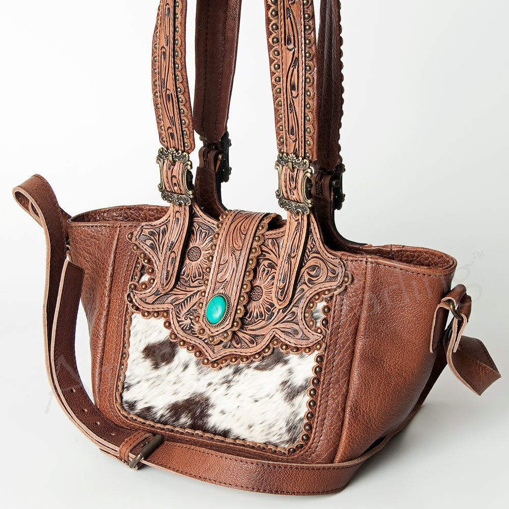 American Darling Hand Tooled Genuine Leather