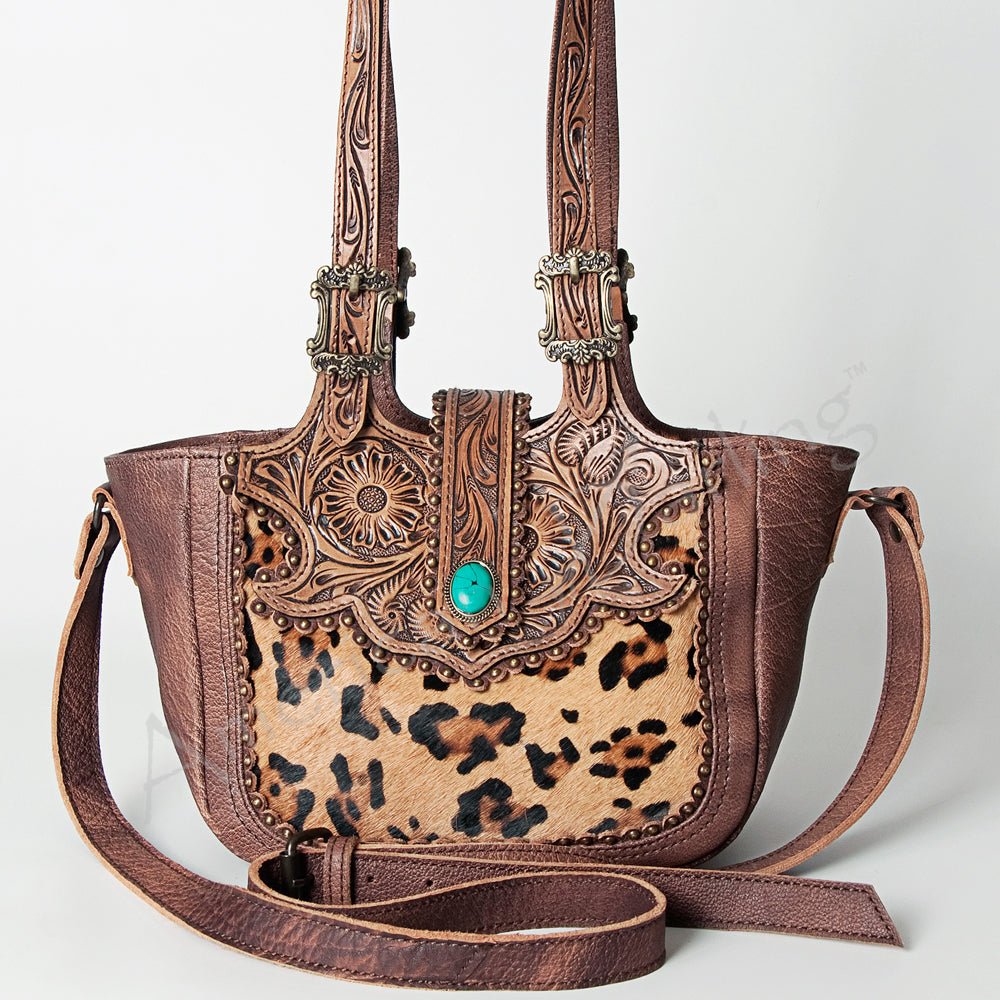 American Darling Hand Tooled Genuine Leather