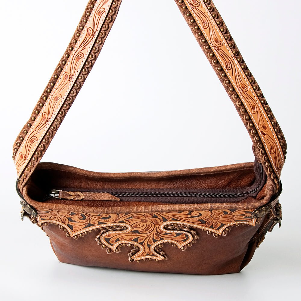 American Darling Hand Tooled Genuine Leather