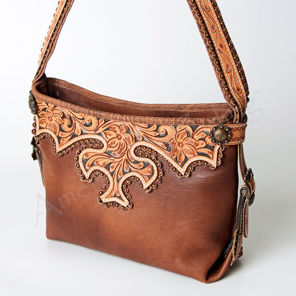 American Darling Hand Tooled Genuine Leather