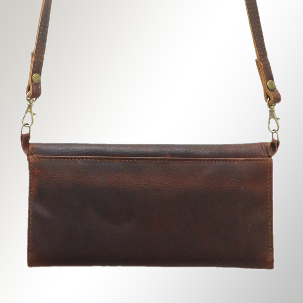 Hand Tooled Hand Painted Genuine Leather