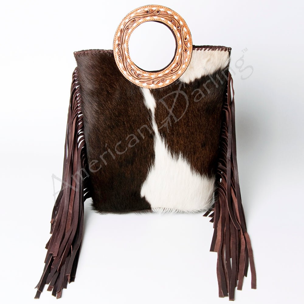 American Darling Tote Hair-on Genuine Leather