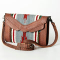 American Darling Saddle Blanket Leather Envelope Bag