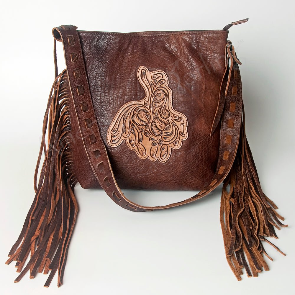 American Darling Hand Tooled Genuine Leather