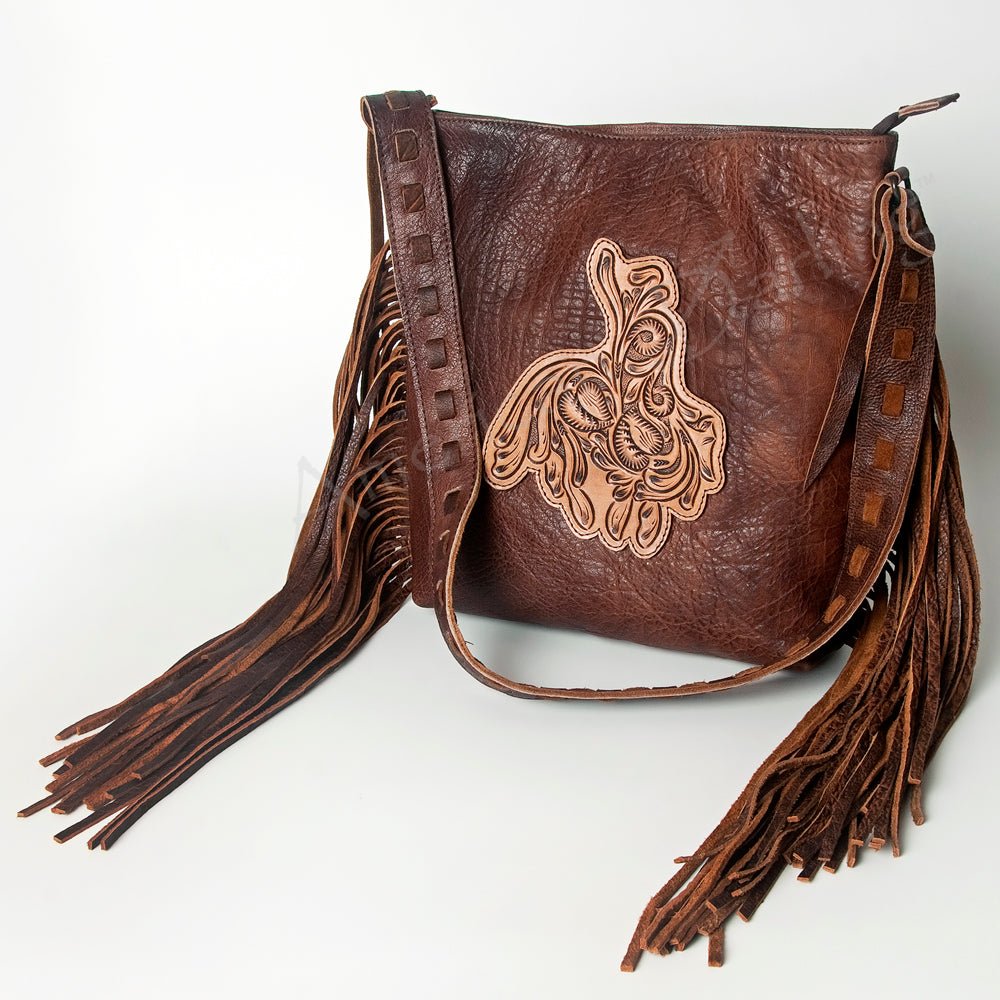 American Darling Hand Tooled Genuine Leather
