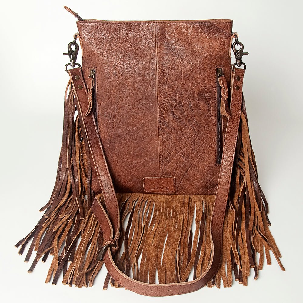 American Darling Hand Tooled Genuine Leather