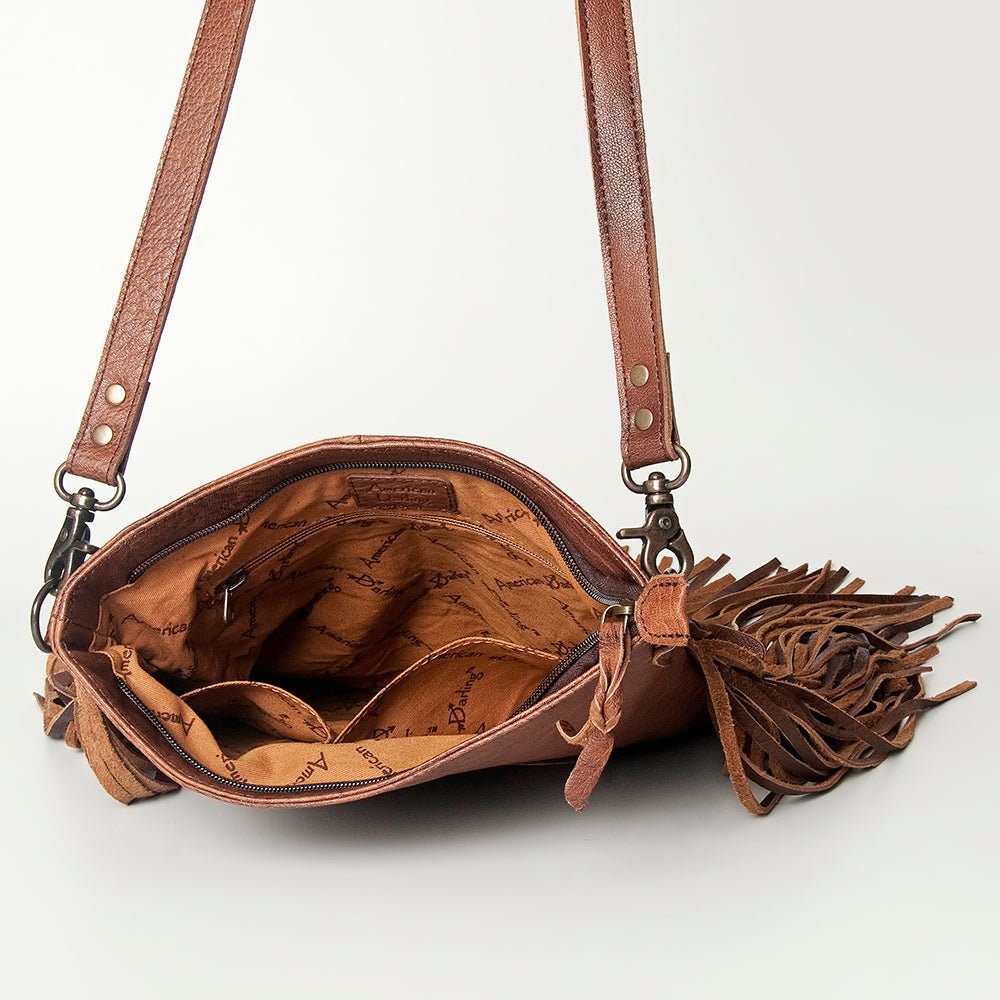 American Darling Hand Tooled Genuine Leather