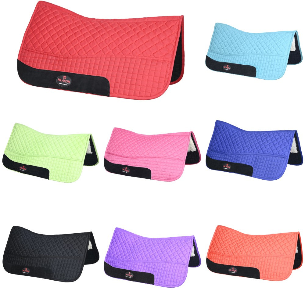 Hilason Western All-Purpose Saddle Pad — 32" x 36"