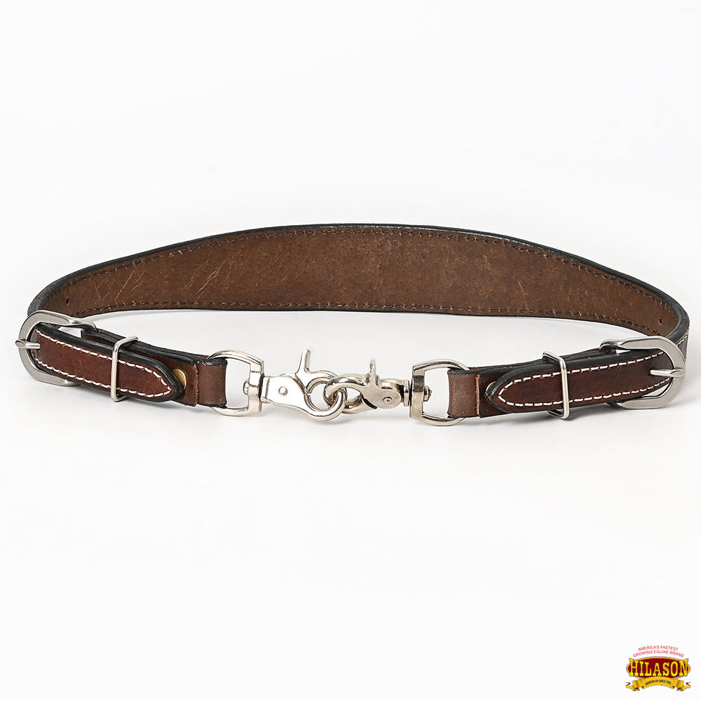 HILASON Western Horse Floral Headstall Breast Collar One Headstall American Leather Tack Set