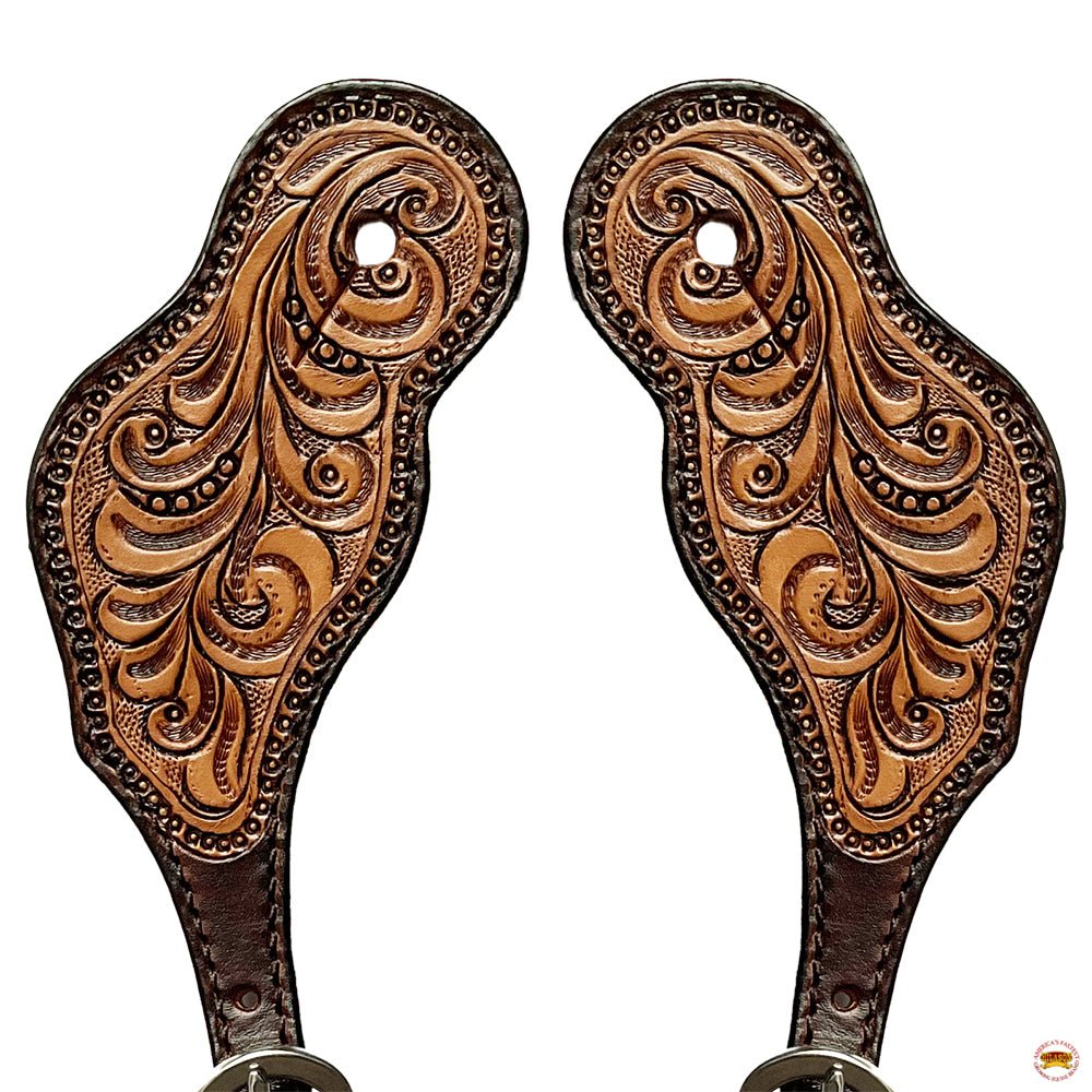 Handcrafted Genuine Leather Spur Straps For Men And Women Premium Western Equipment
