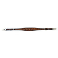 HILASON Western Horse Floral Headstall Breast Collar One Headstall American Leather Tack Set
