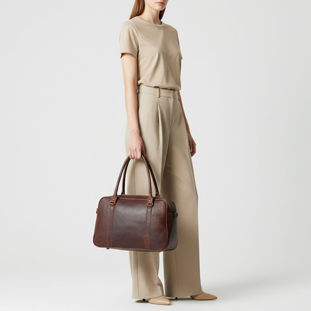 American Darling Briefcase Genuine Leather Women Bag Western Handbag Purse
