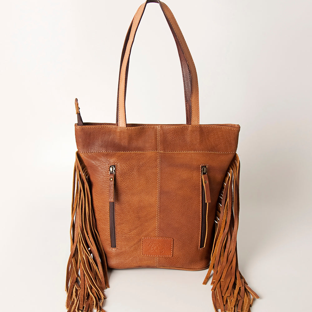 American Darling Hair-On Genuine Leather Tote