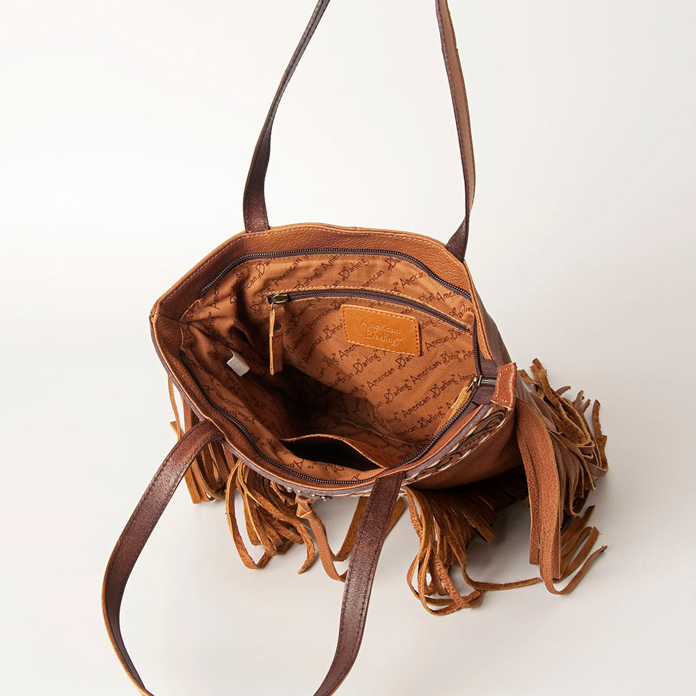 American Darling Hair-On Genuine Leather Tote