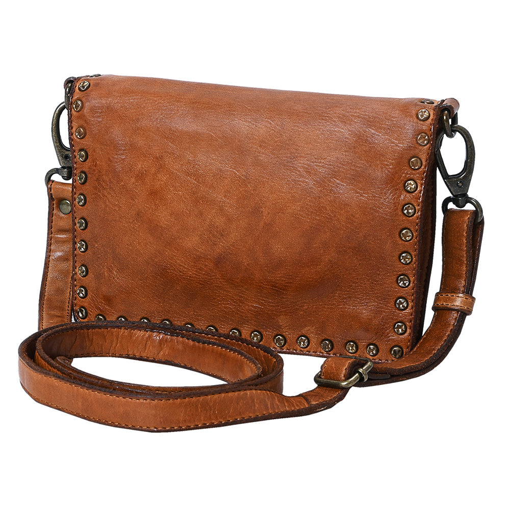 Spaghetti Western Organiser Vintage Handmade Drum Dyed Genuine European Cowhide Leather