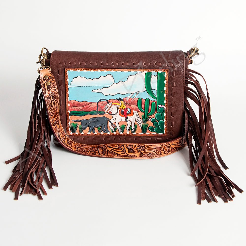 American Darling Genuine Leather Clutch