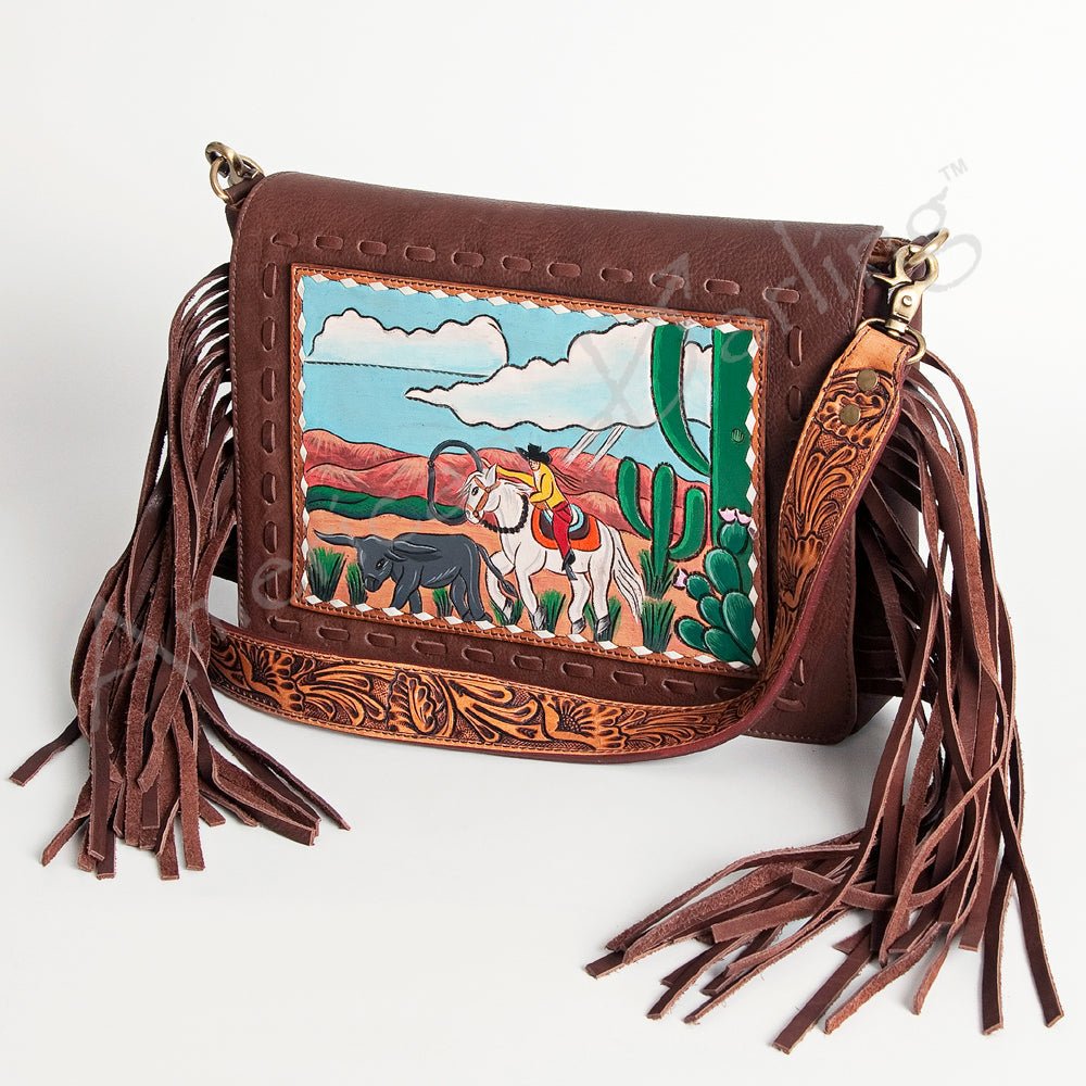American Darling Genuine Leather Clutch