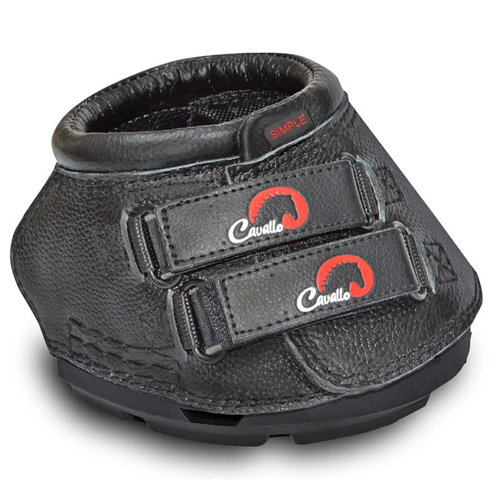 cavallo Simple Regular Hoof Horse Boot Black