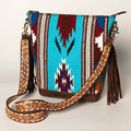 American Darling Tote Saddle Blanket Genuine Leather