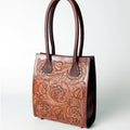 American Darling Hand-Tooled Genuine Leather Tote