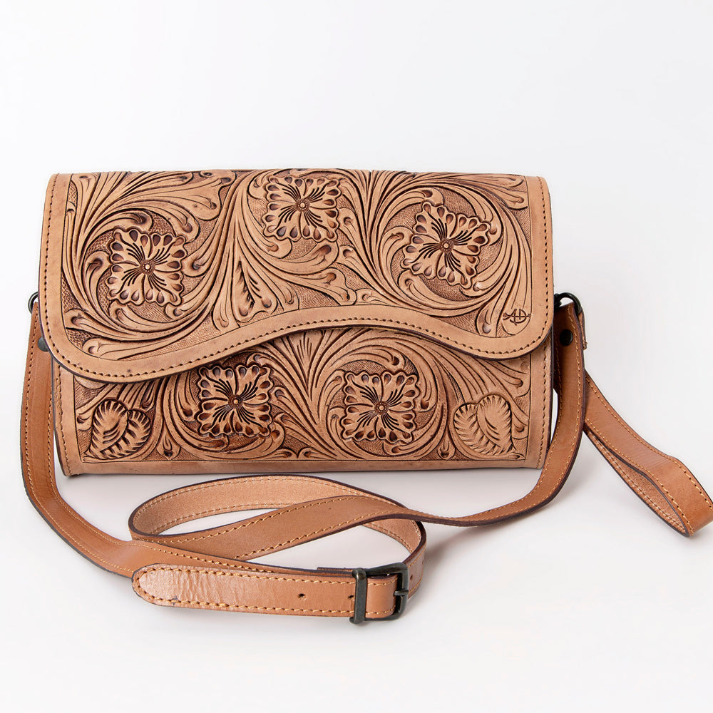 American Darling Hand-Tooled Genuine Leather Wallet