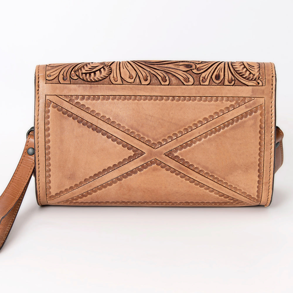 American Darling Hand-Tooled Genuine Leather Wallet