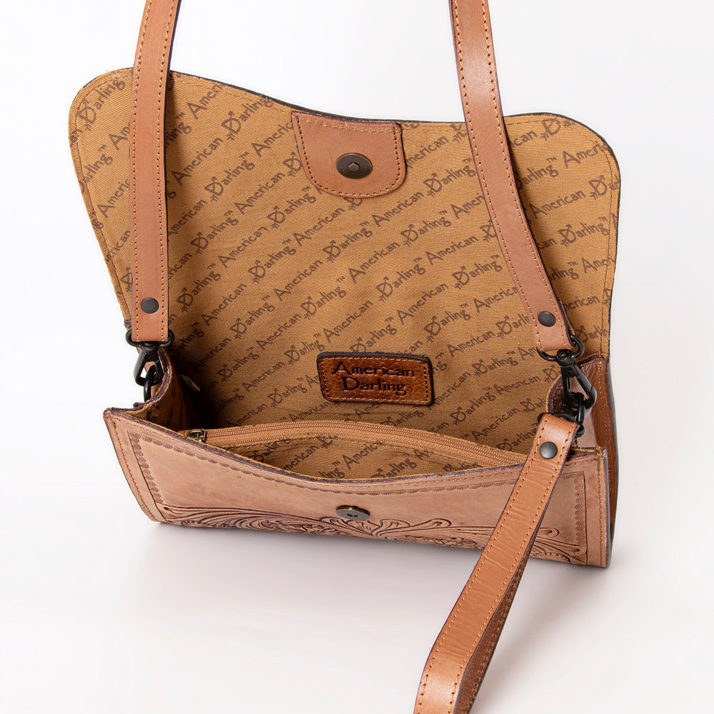 American Darling Hand-Tooled Genuine Leather Wallet