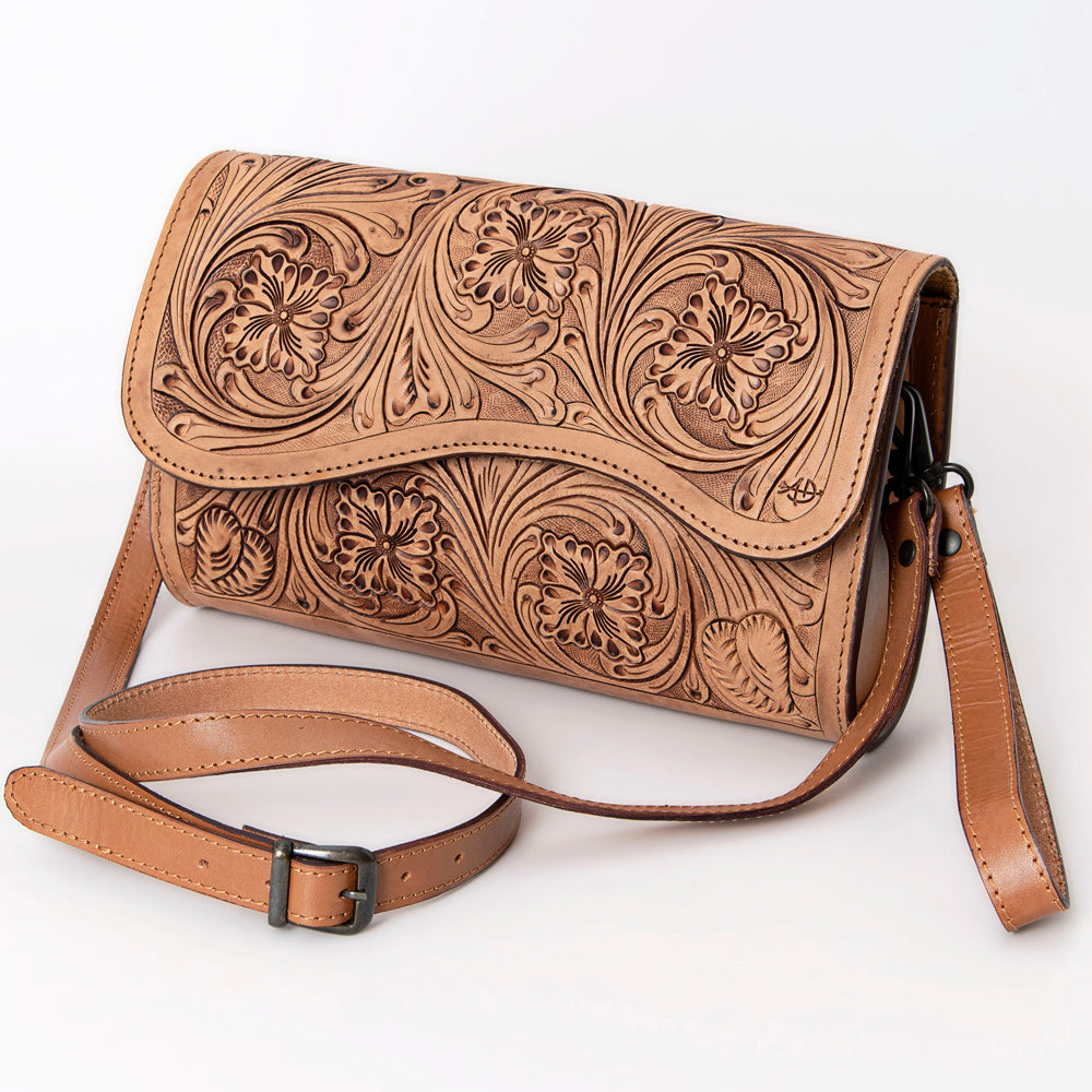 American Darling Hand-Tooled Genuine Leather Wallet