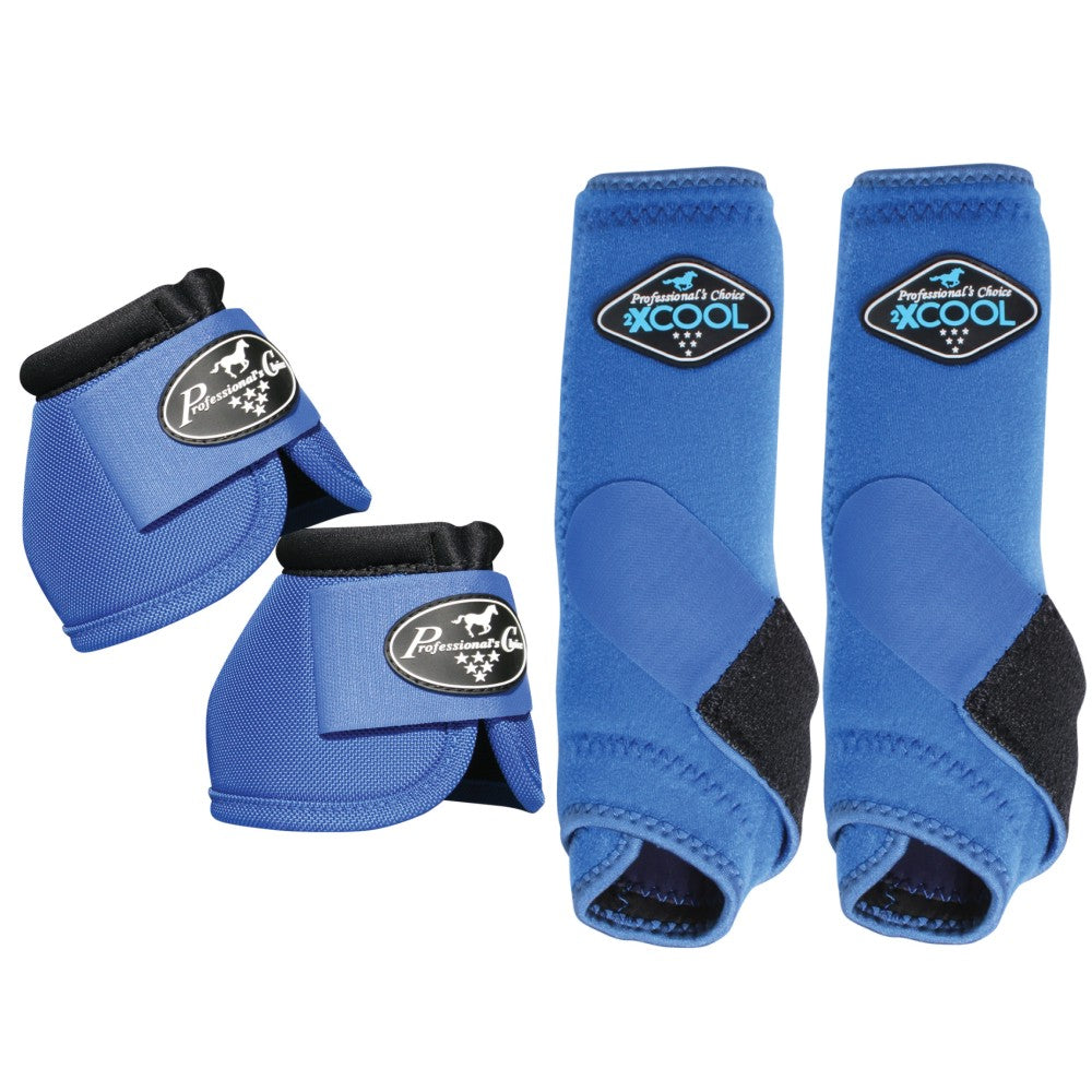 Professional's Choice 2XCool Ballistic Front Bell Boots — 4-Pack