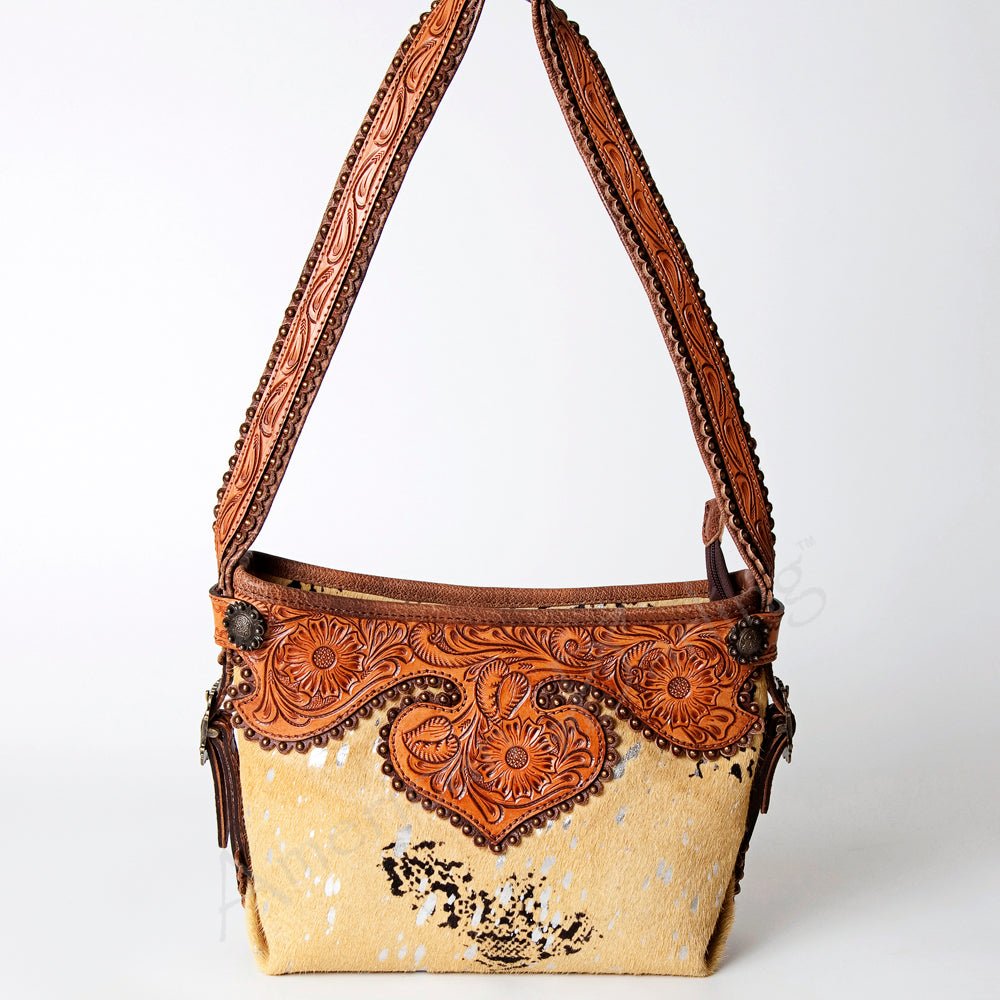 American Darling Hand Tooled Genuine Leather