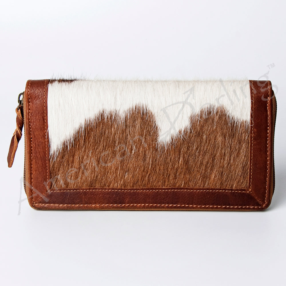 American Darling Hair-On Genuine Leather Wallet