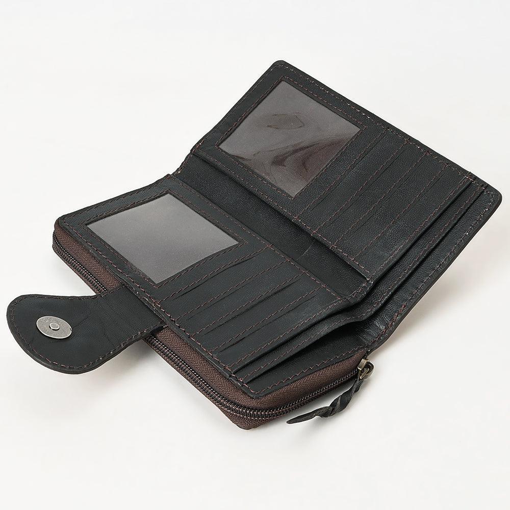 American Darling Hand-Tooled Genuine Leather Wallet