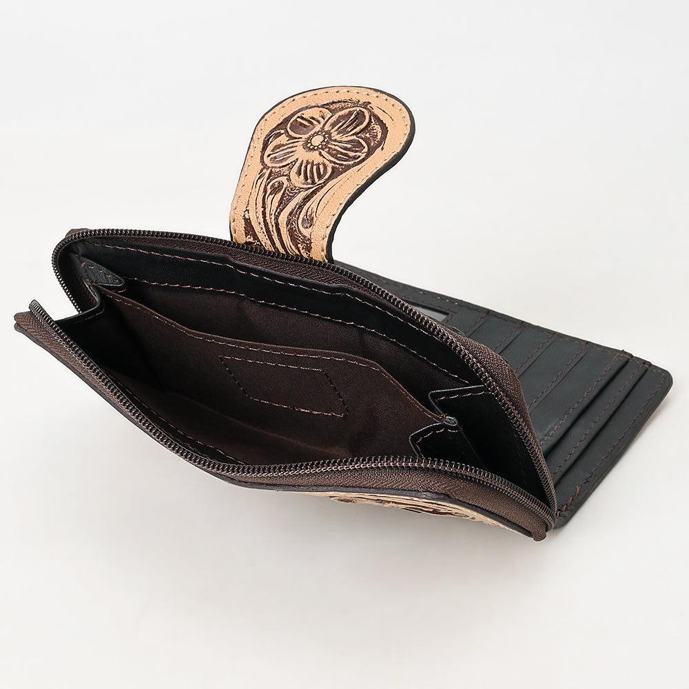 American Darling Hand-Tooled Genuine Leather Wallet