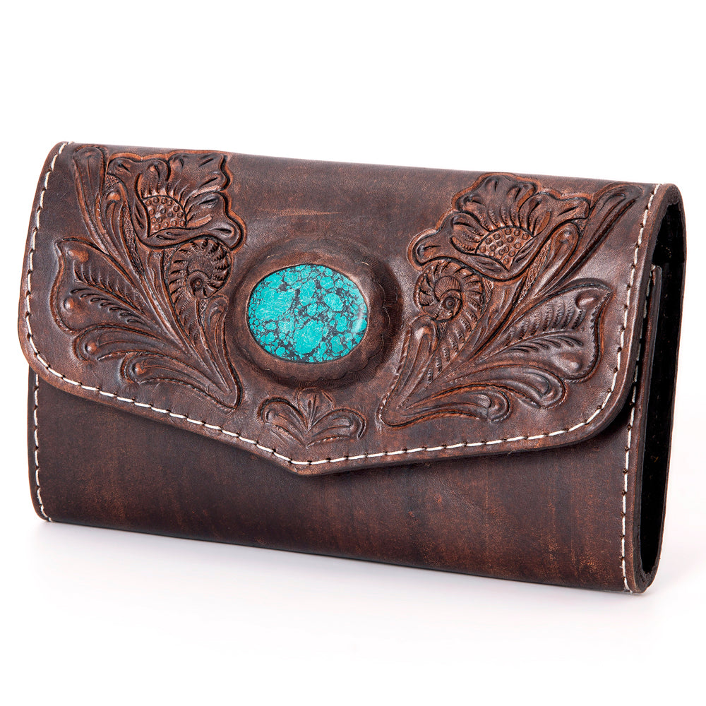 American Darling Hand Tooled Genuine Leather