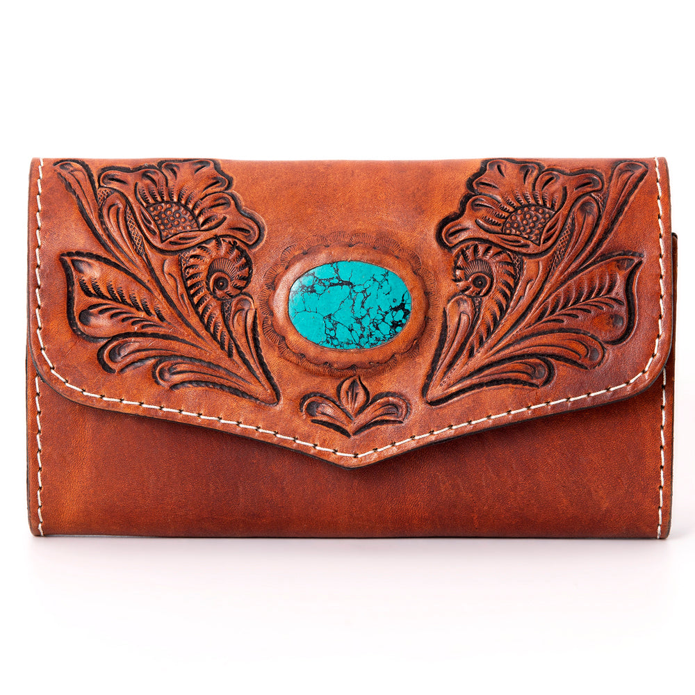 American Darling Hand Tooled Genuine Leather