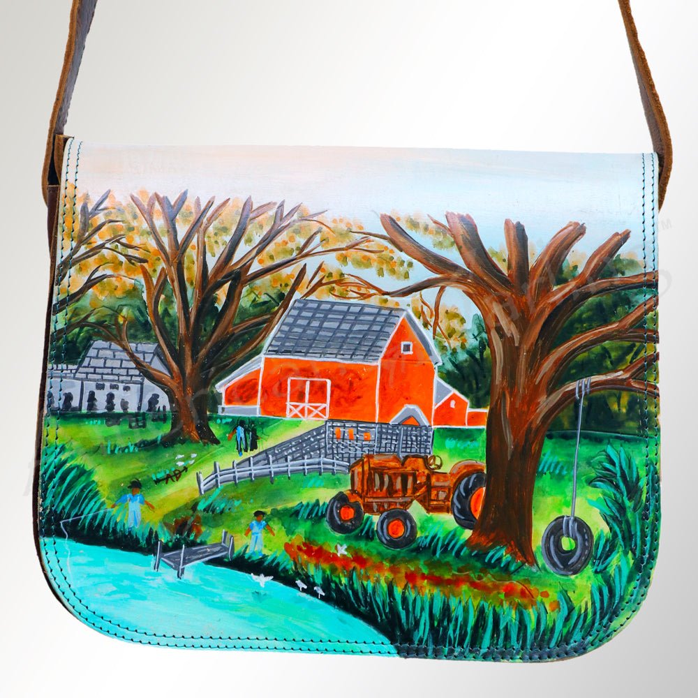 American Darling Messenger Genuine Leather