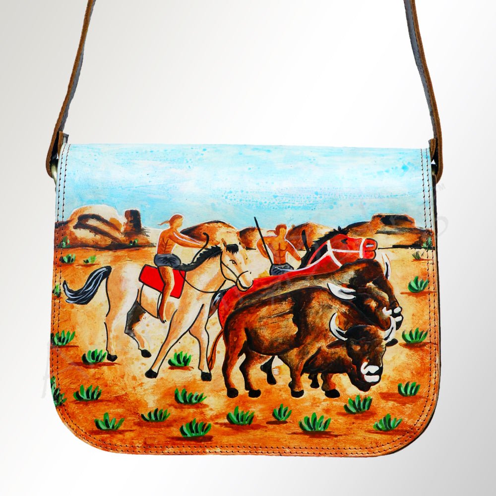 American Darling Messenger Genuine Leather