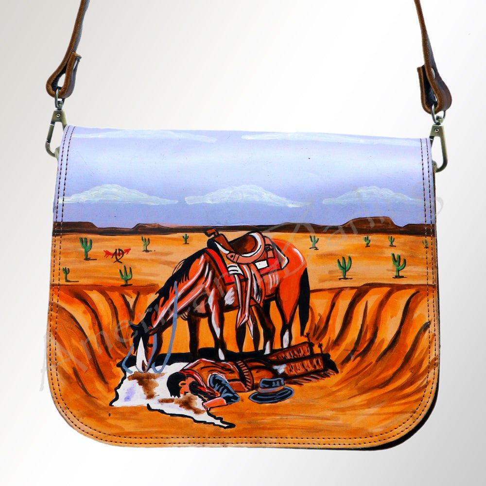 American Darling Messenger Genuine Leather