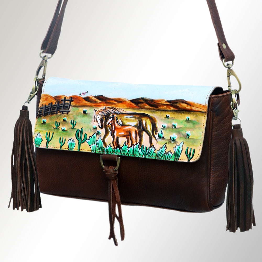 American Darling Crossbody Genuine Leather