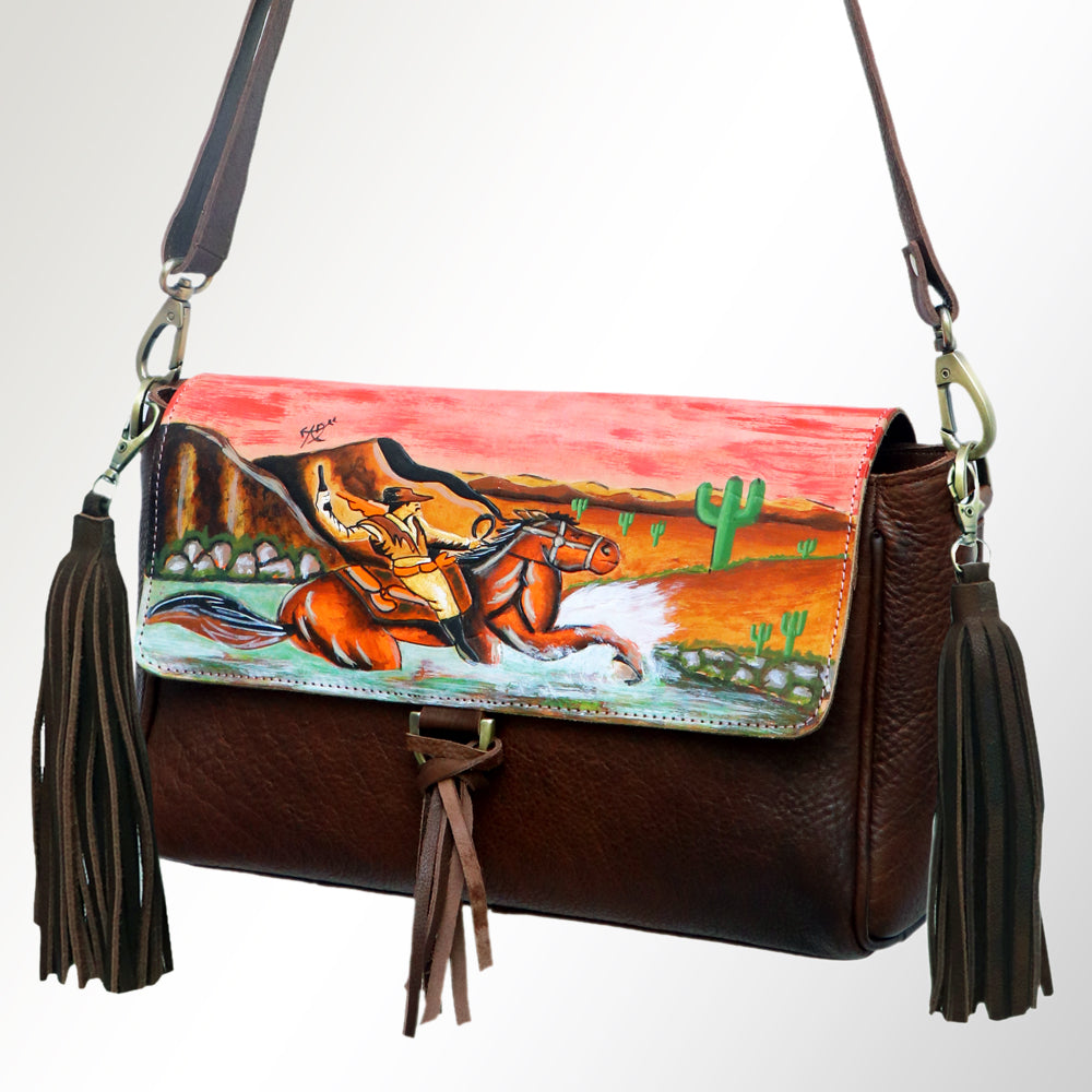 American Darling Crossbody Genuine Leather