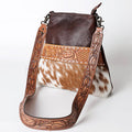 American Darling Signature Crossbody Hand Tooled Saddle Blanket Genuine Leather