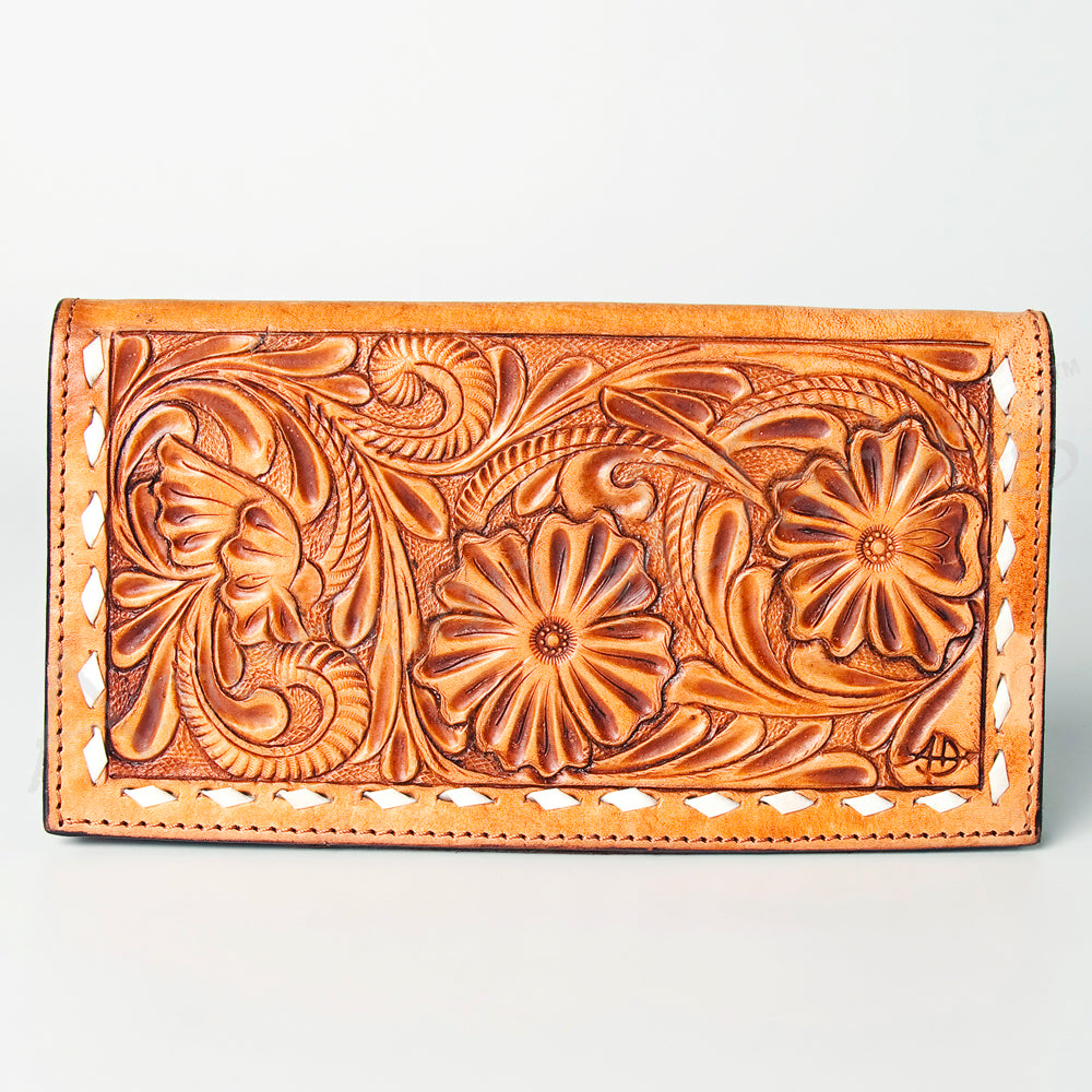 American Darling Hand-Tooled Genuine Leather Wallet