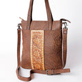 American Darling Hand-Tooled Genuine Leather Tote