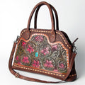 American Darling Hand-Tooled Genuine Leather Tote
