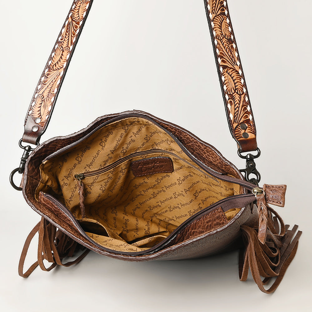American Darling Cross Body Full Grain Genuine Leather Western Women Bag Handbag Purse | Crossbody for Cute