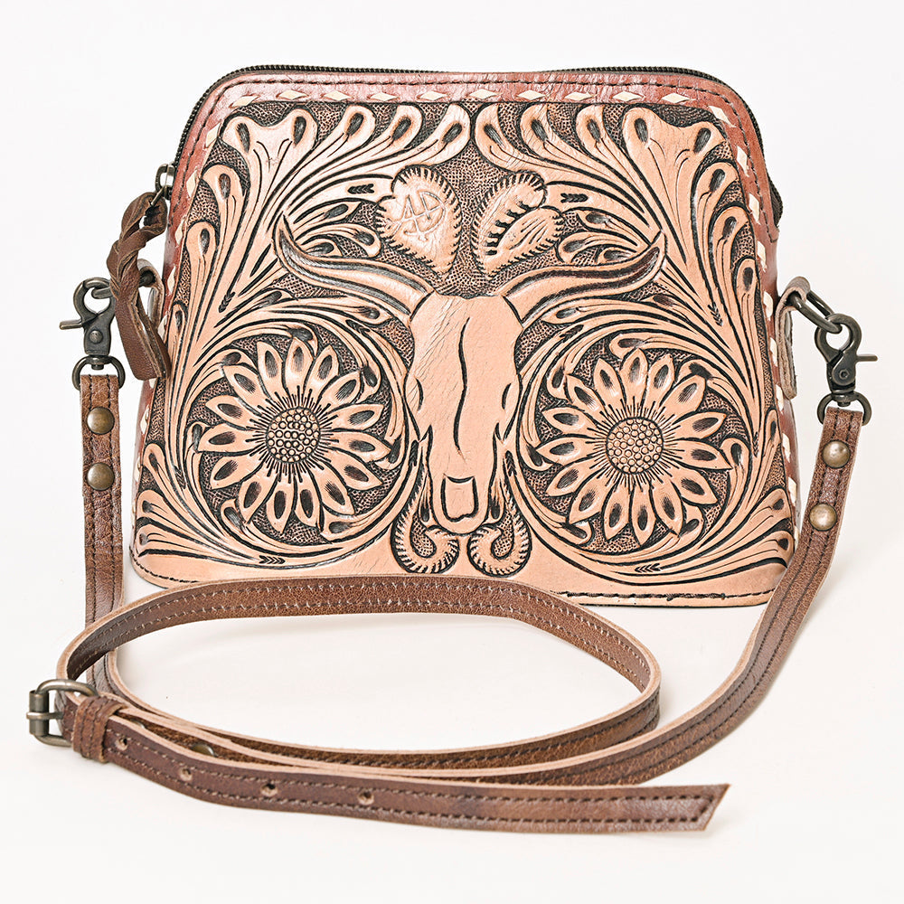American Darling Hand Tooled Genuine Leather