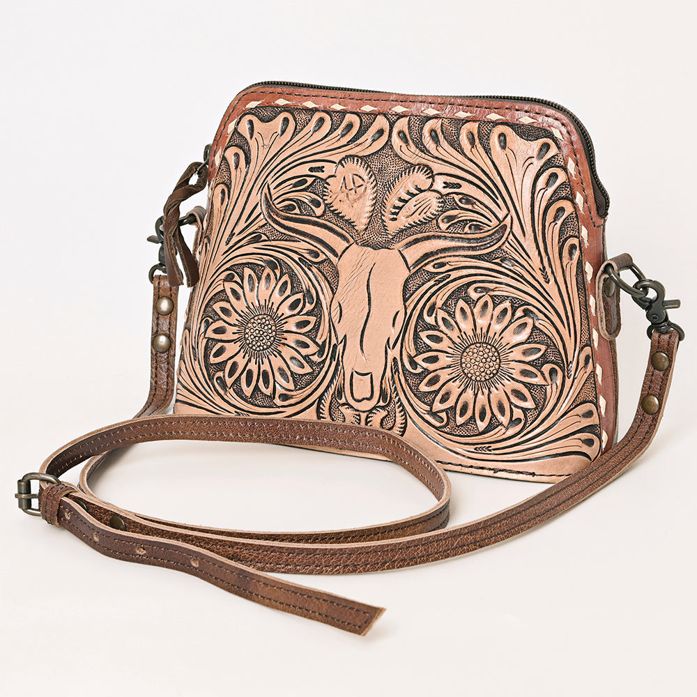 American Darling Hand Tooled Genuine Leather