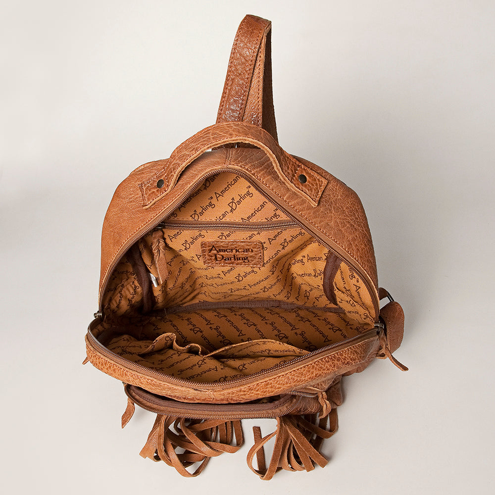 American Darling Backpack Hair On Genuine Leather Western Women Bag Handbag Purse | for Laptop School