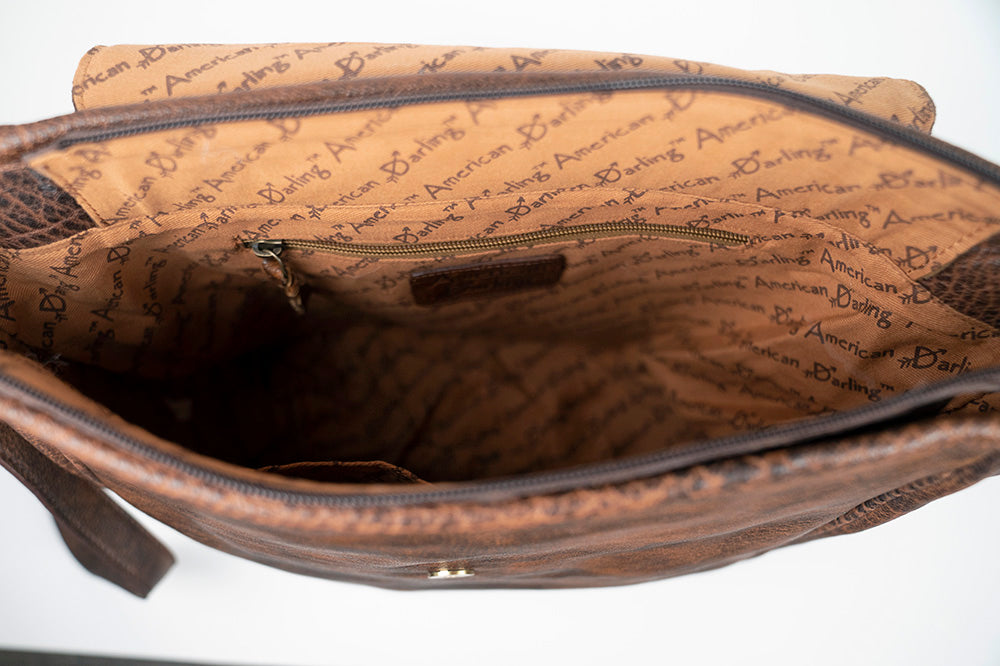 American Darling Cross Body I Hand Tooled Genuine Leather Women Bag Western Handbag Purse